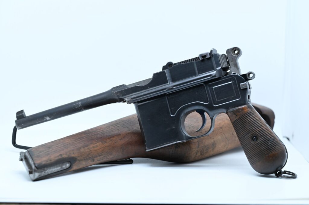 Mauser C96 Broomhandle Pistol 7.63 Mauser – 1911-1915, Matching, w/ Original Stock