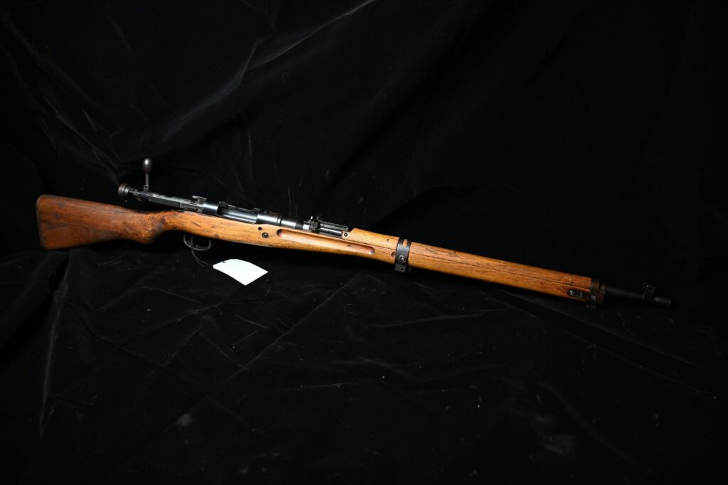 Japanese Type 99 Arisaka 7.7mm – 1943 Nagoya Arsenal, Matching, Intact AA Sight