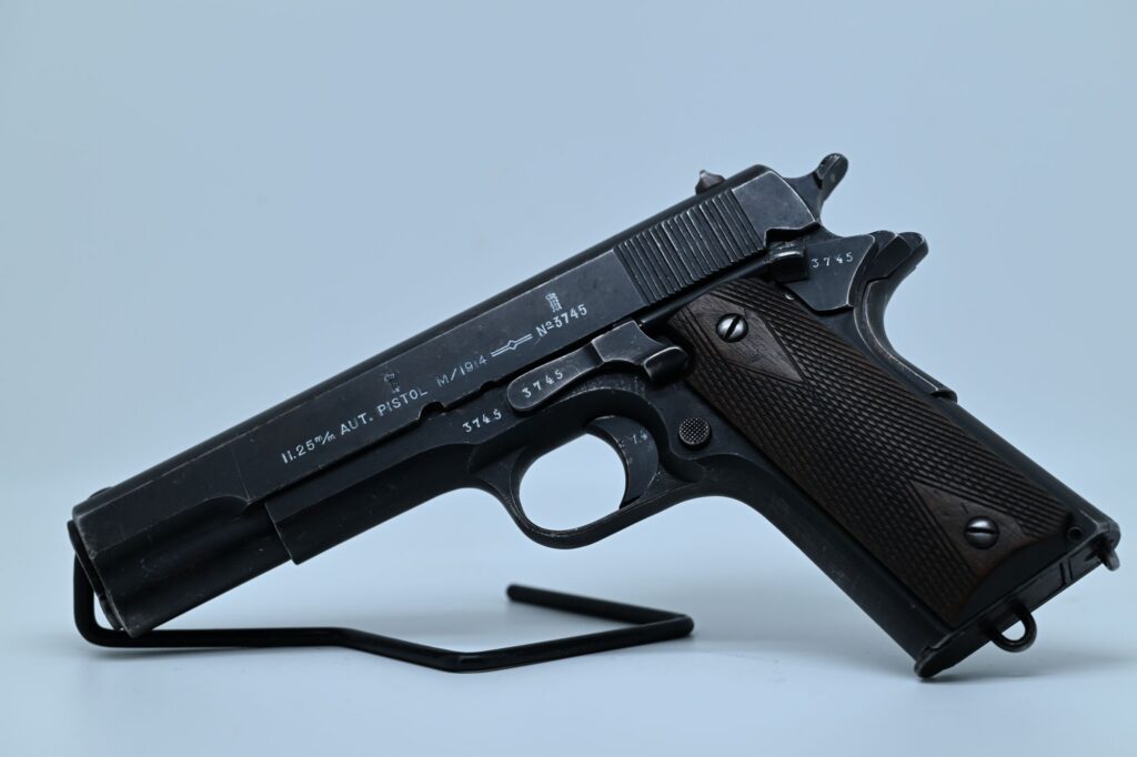 Kongsberg M/1914 Norwegian Colt Pistol .45 ACP – 1923, Matching Numbers