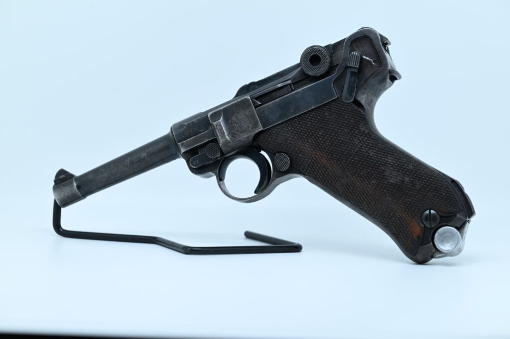 Mauser P.08 Luger 9mm – 1938 S/42, All Matching w/ Matching Magazine